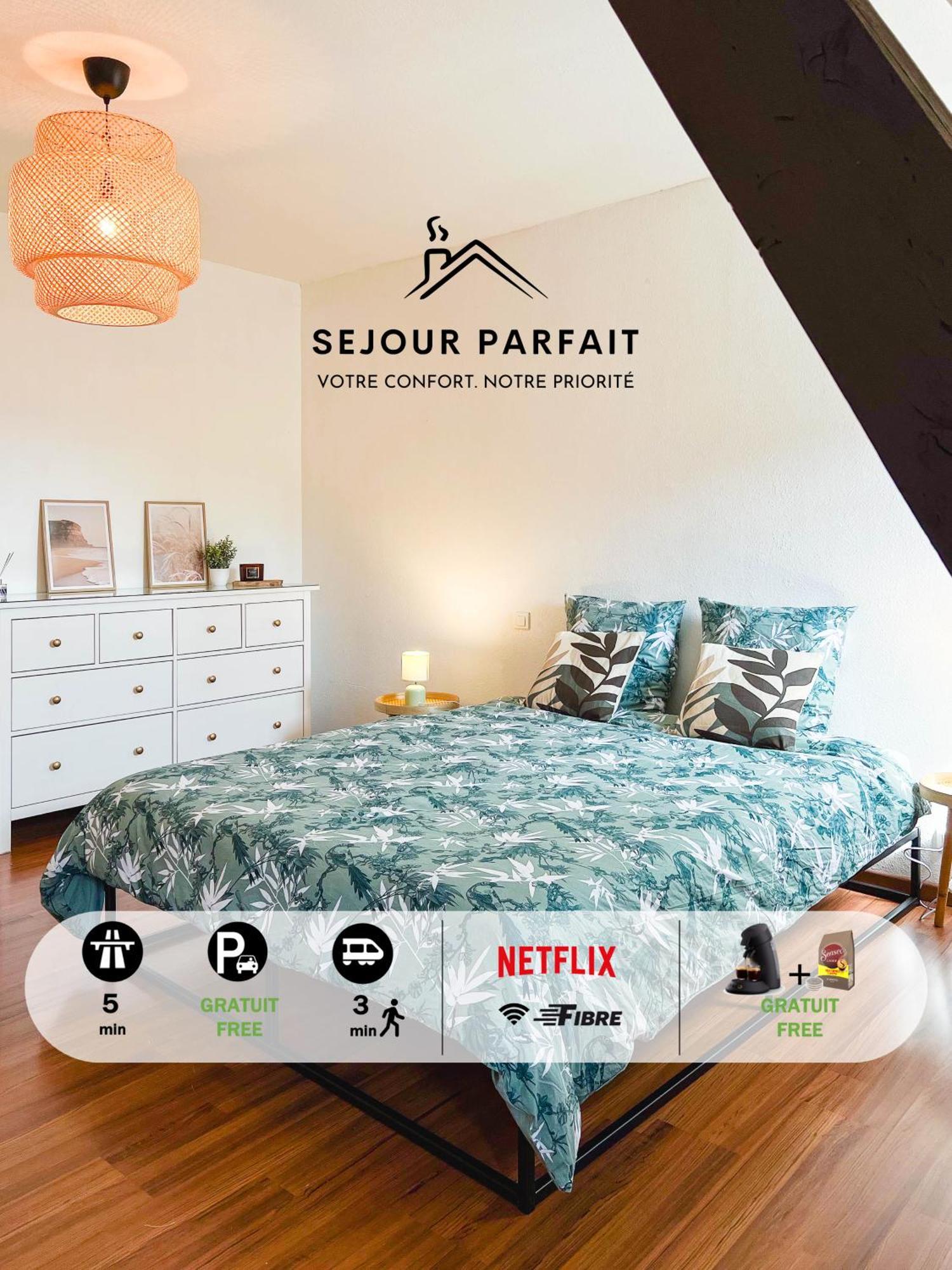 Appart'Hotel Le Dornach - Proche Gare Et Autoroute Mulhouse Buitenkant foto